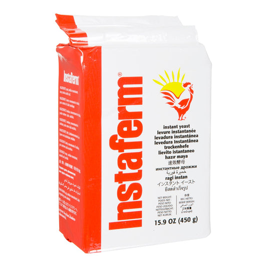 Yeast Instant Red - 450 g (Case = 20 x 450 g) - Instaferm - Baking Mixes and Ingredients - Canadian Distribution-0