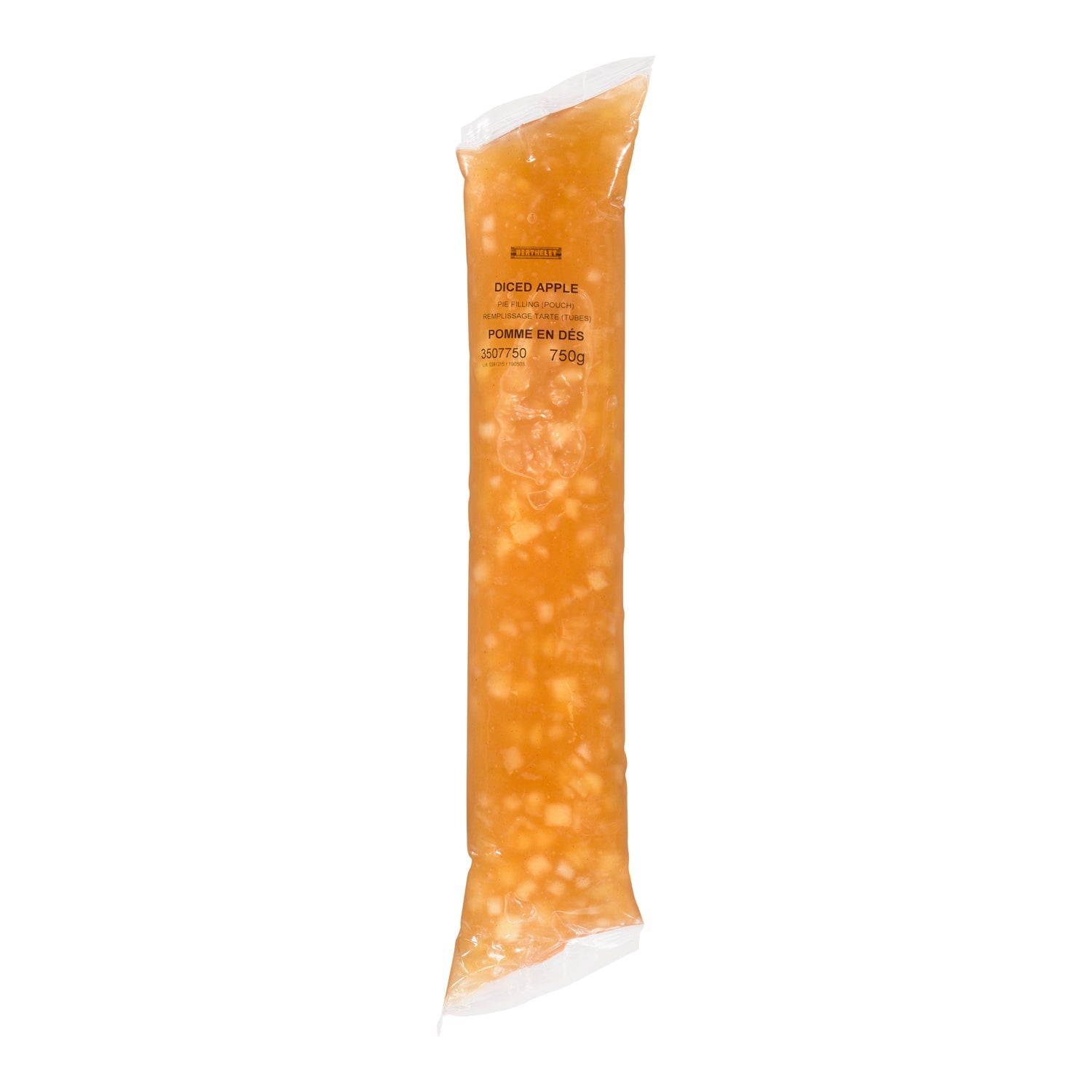 Filling Pie Apple Diced Pouch - 12 x 750 g - Berthelet - Baking Mixes and Ingredients - Canadian Distribution-0