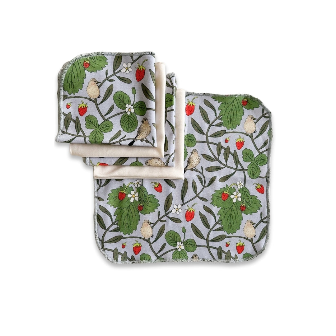 Bamboo Baby Washcloths (Pack of 5)-12