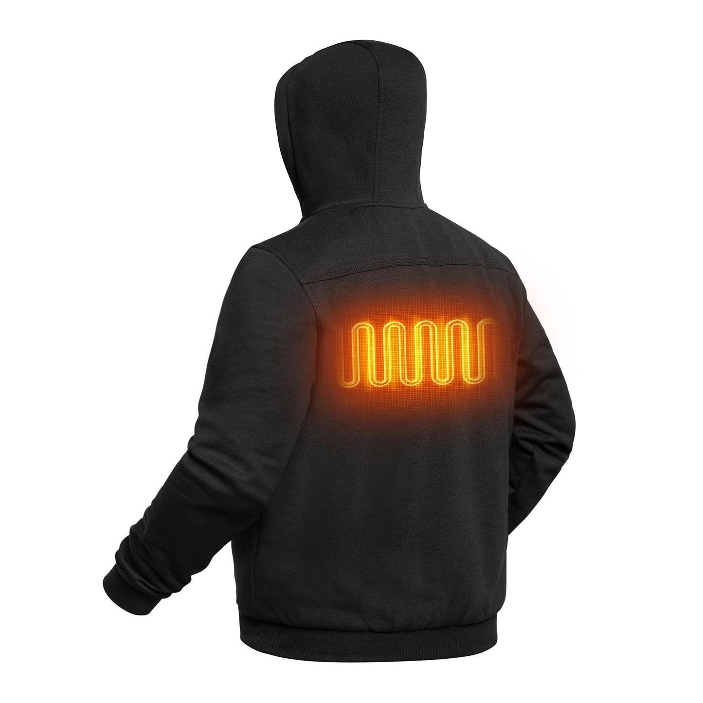 ANTARCTICA GEAR Heated Hoodie Sweater for Men with 12V 20000mAh Battery Pack-3