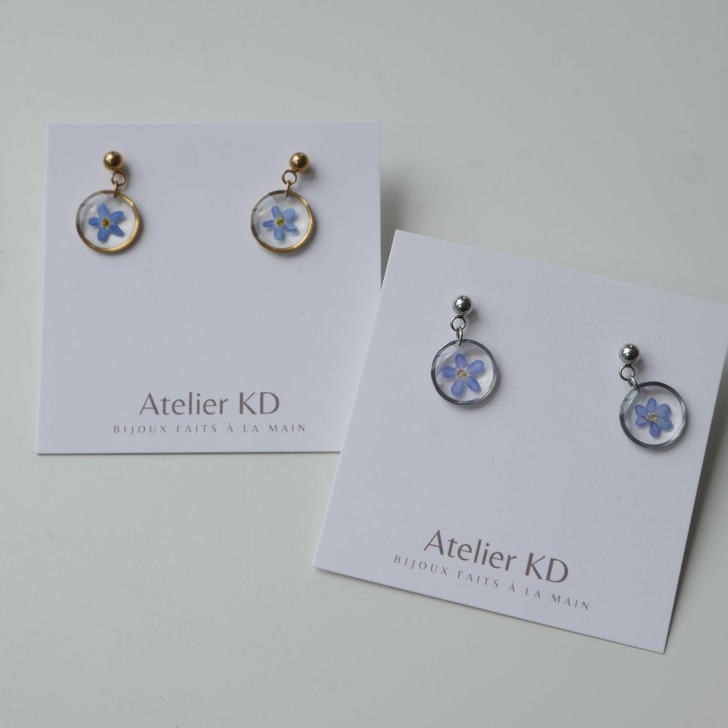 Boucles d’oreilles Mia - petit ronds (12 mm)