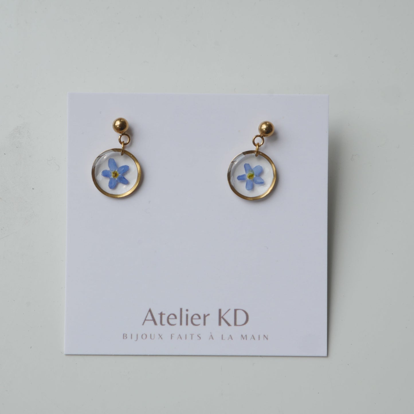 Boucles d’oreilles Mia - petit ronds (12 mm)