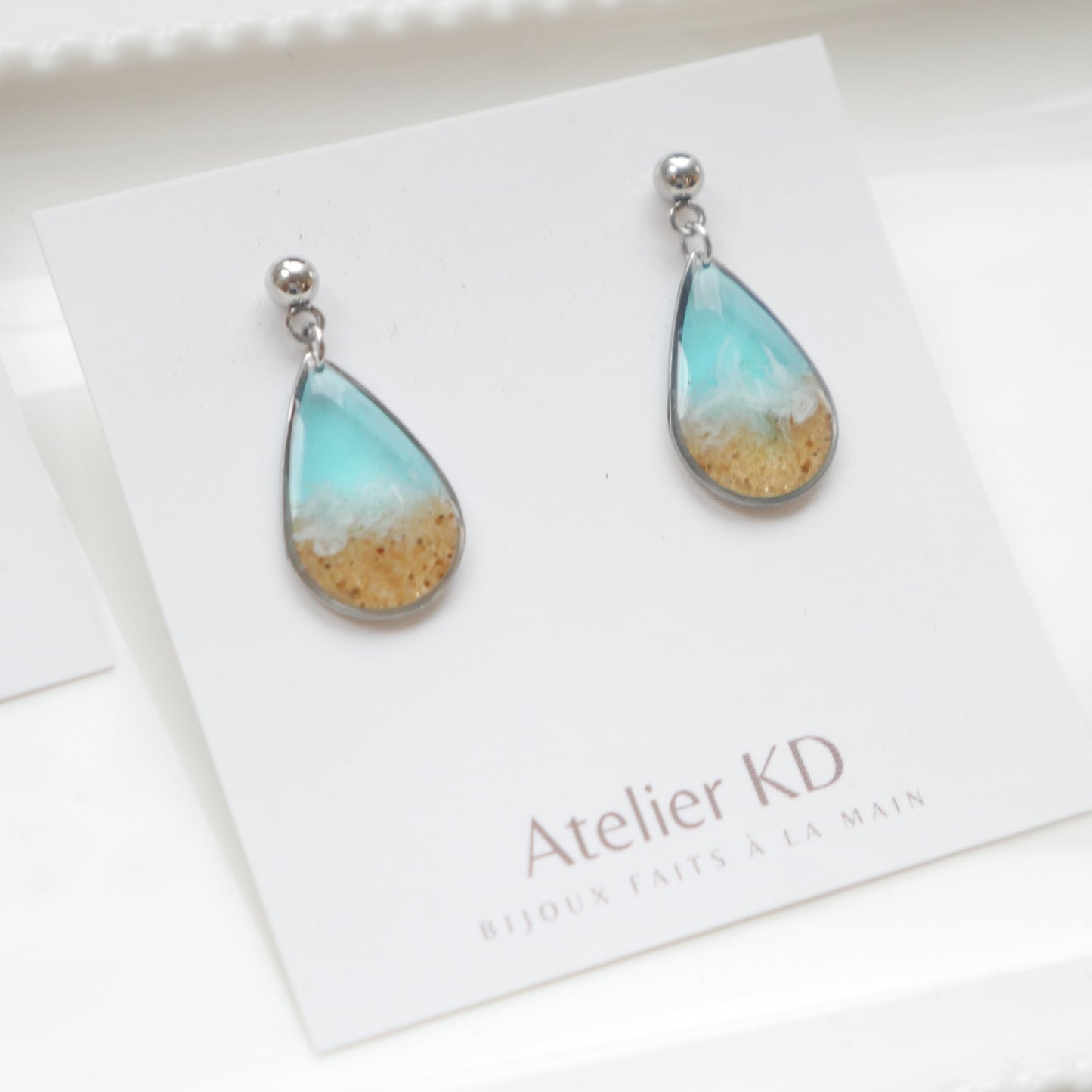 Boucles d'oreilles Tulum- goute