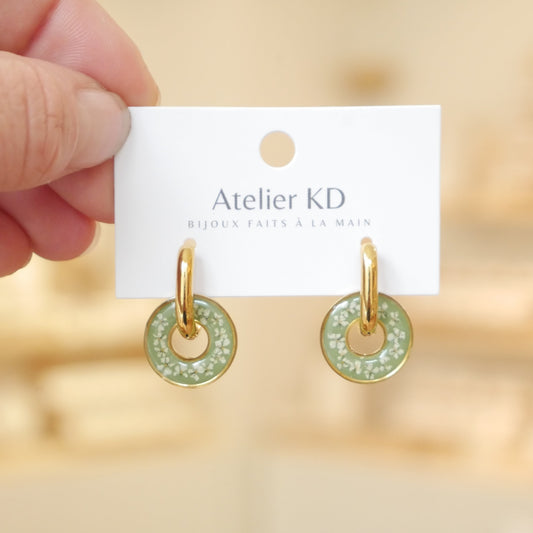 Boucles d'oreilles Dona (petit 16mm) - Edition spéciale automne 2025