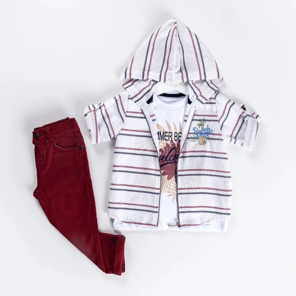 VIP Summer Boys Casual Set-0
