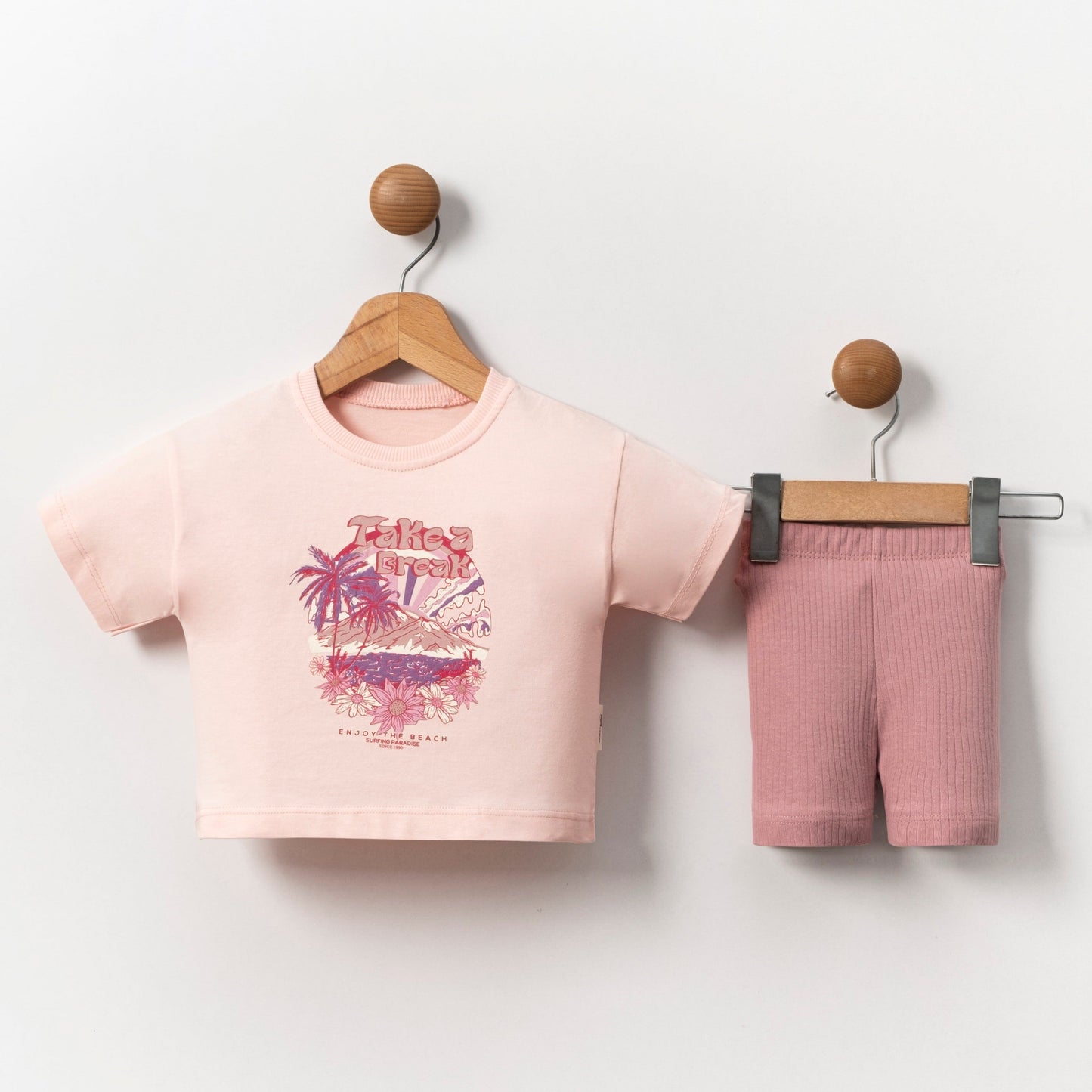 The Beach Bliss Girls Casual Set-4