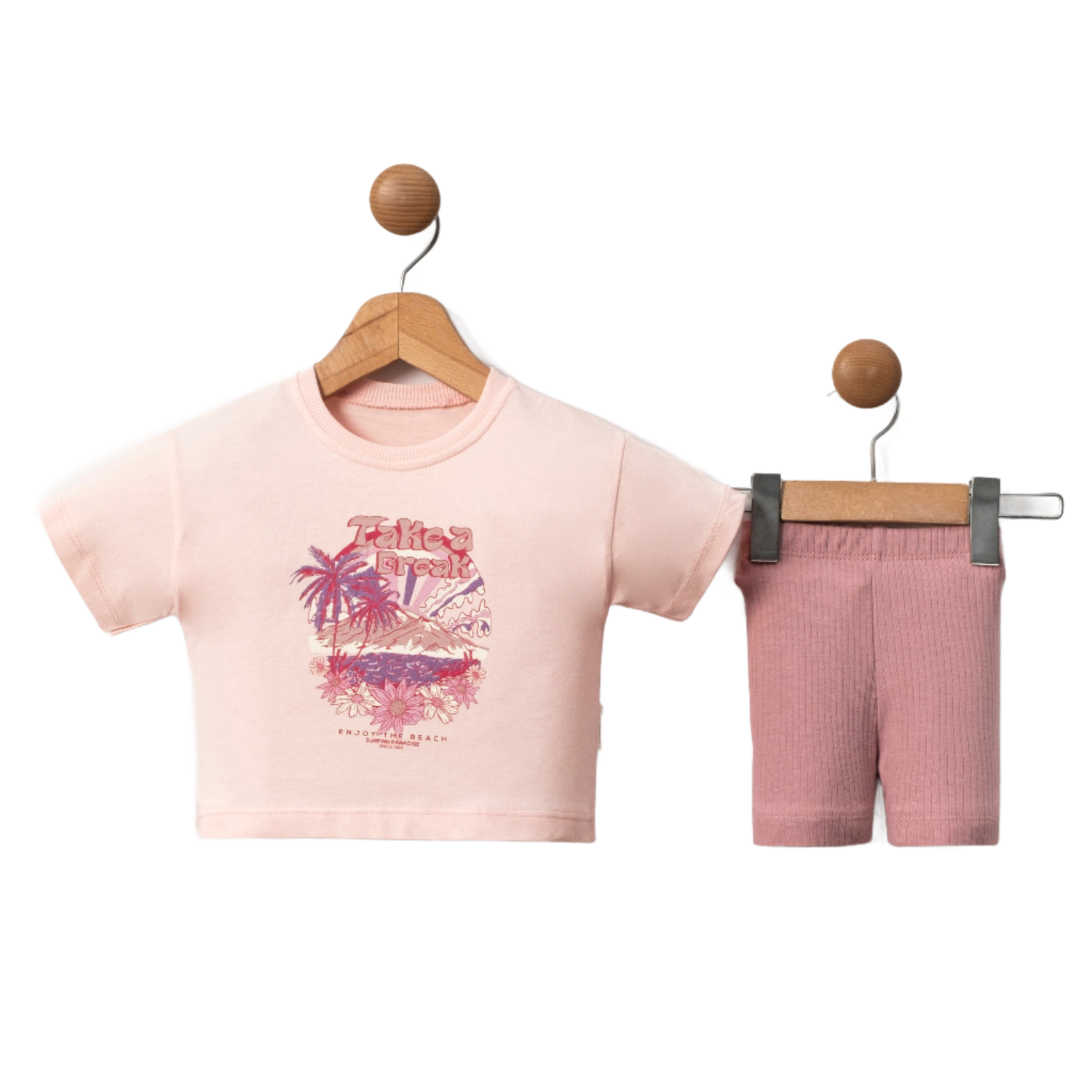 The Beach Bliss Girls Casual Set-1
