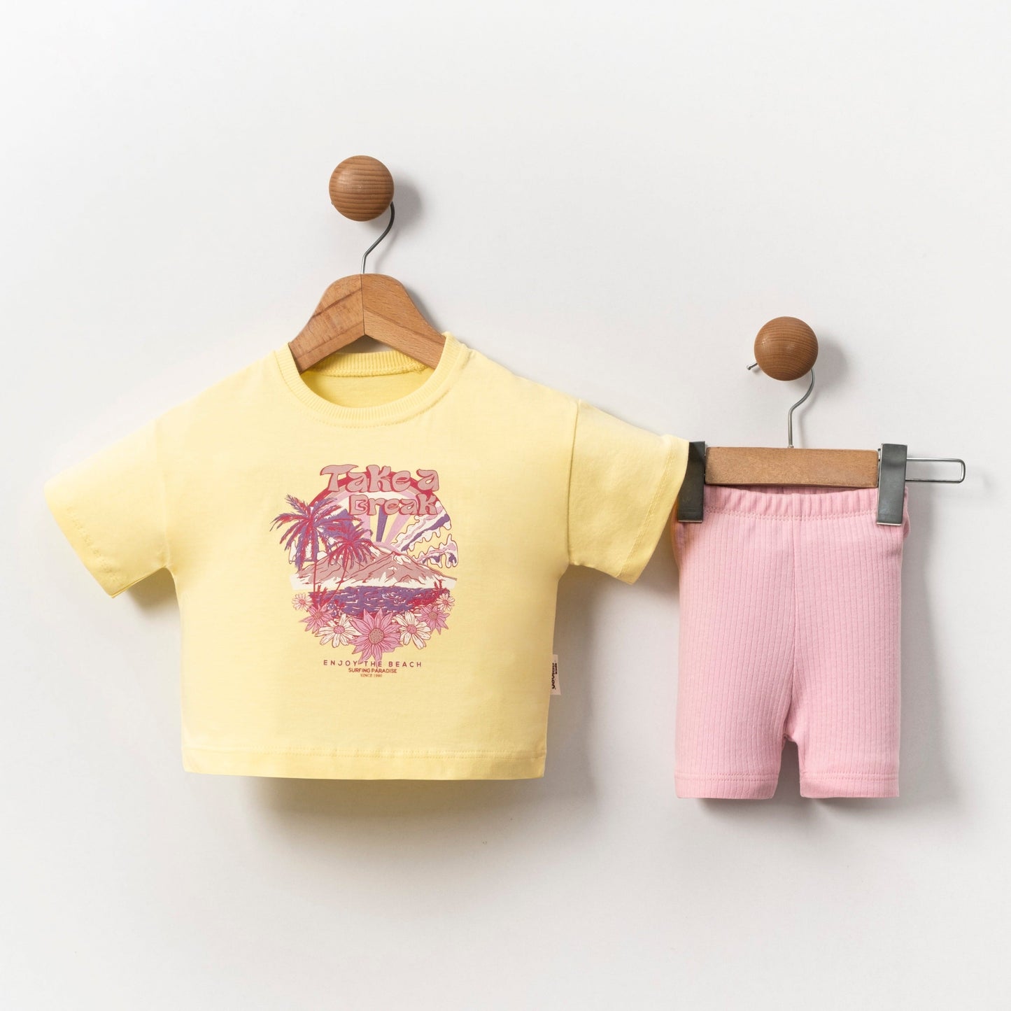 The Beach Bliss Girls Casual Set-5