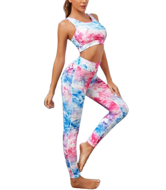Women Workout Yoga Exercise Fitness Yoga 2 piece set