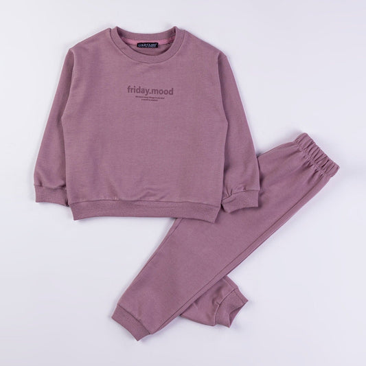 Friday Mood Unisex Casual Joggers Set-0