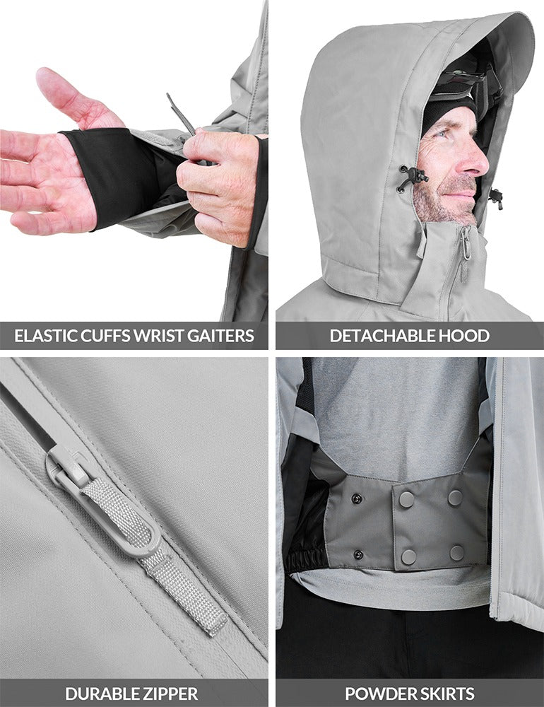 ANTARCTICA GEAR Heated Jacket, Ski Jacket Coat Men/Women Winter Coat-2