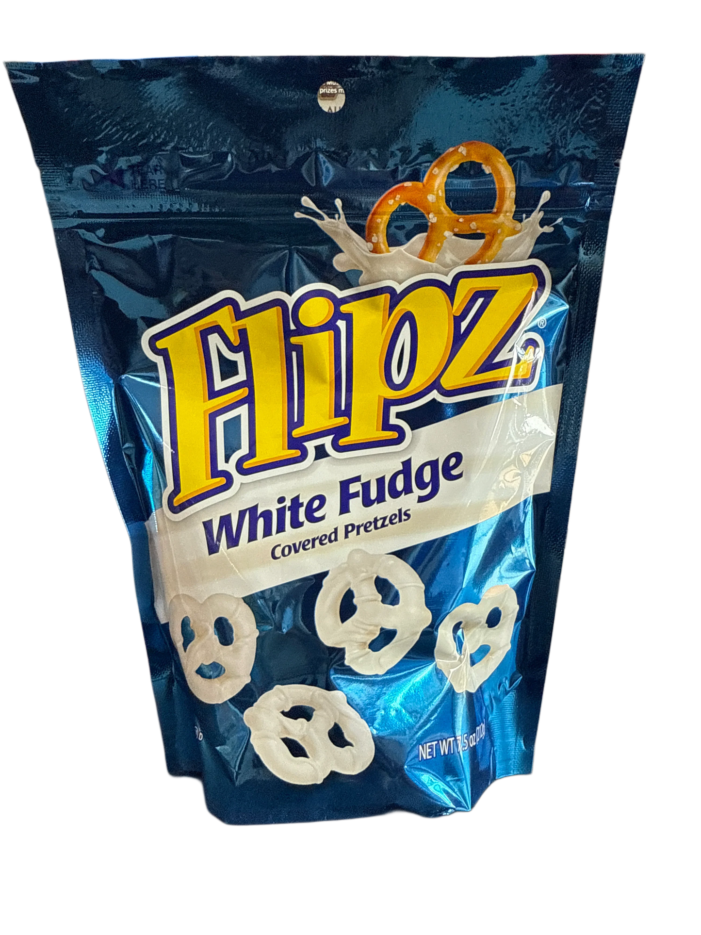 Flipz White Fudge Covered Pretzels 212G - U.S Edition