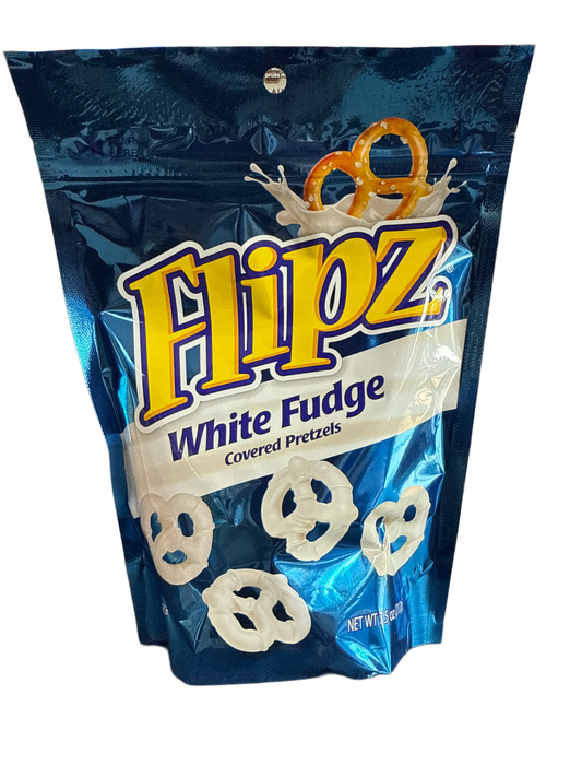 Flipz White Fudge Covered Pretzels 212G - U.S Edition