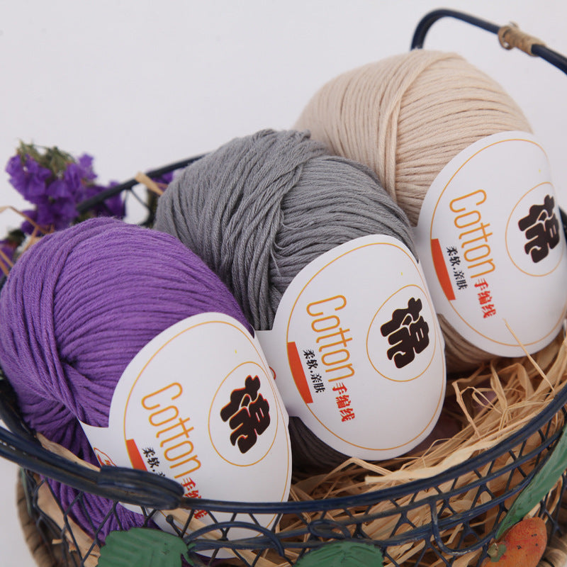 Children's Baby Wool Crochet Yarn Baby Woolen Yarn Skin-Friendly Knitting