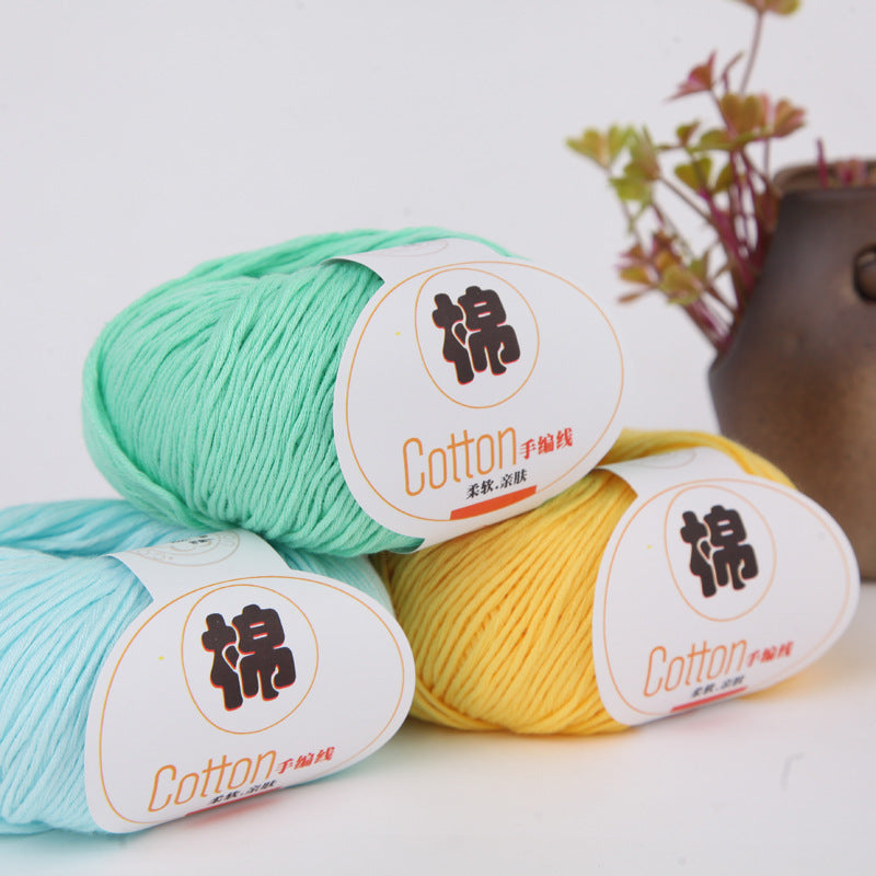 Children's Baby Wool Crochet Yarn Baby Woolen Yarn Skin-Friendly Knitting