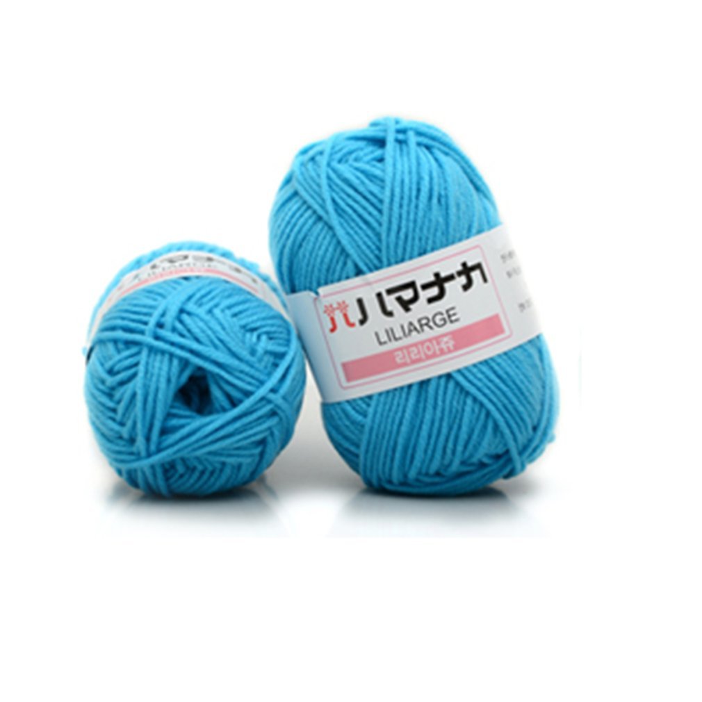 31 Beautiful Colorful Soft Baby Warm Milk Cotton Yarn Fiber Velvet Yarn Hand Knitting Wool Crochet Yarn DIY Sweater