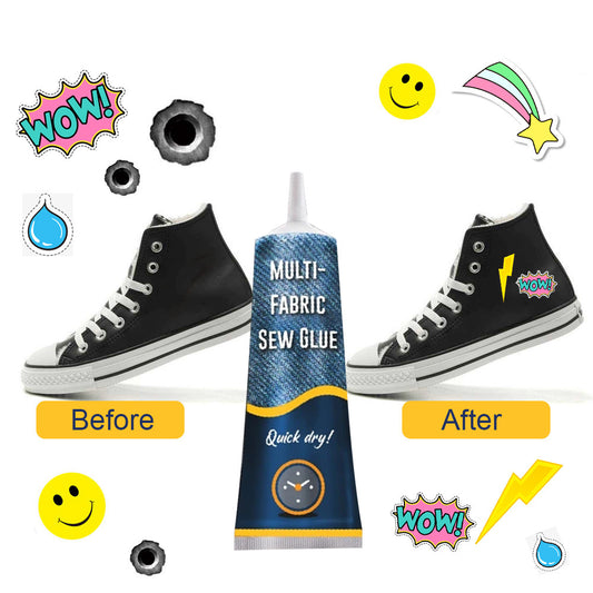 Multi-Fabric Sewing Glue, New Needle And Thread Repair Glue, White Seam Glue