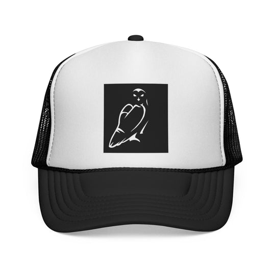 Trendy Graphic Trucker Cap, Vintage Hat, Casual Headwear, Stylish Outdoor Accessory, Unisex Gift Idea