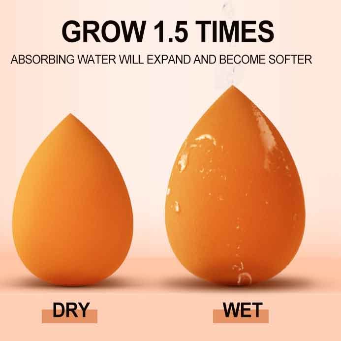 Large Professional Makeup Sponge for Smooth and Even Application of Foundation, Cream, and Concealer - Essential Beauty Tool for Flawless Results