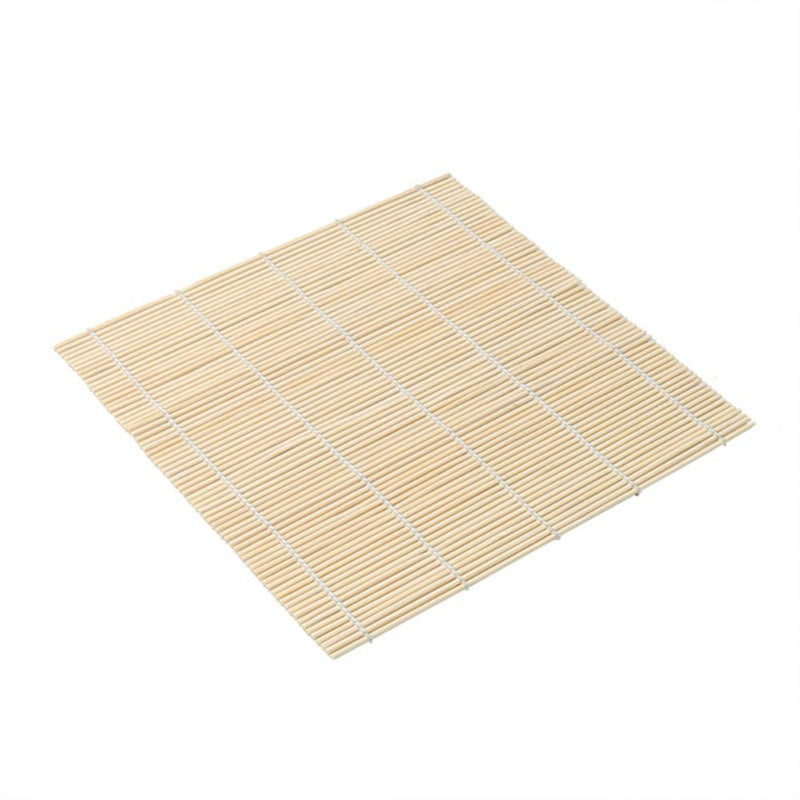 Non-Stick Sushi Rolling Mat and Onigiri Mold - Bamboo DIY Kitchen Gadget for Easy and Reusable Sushi Making