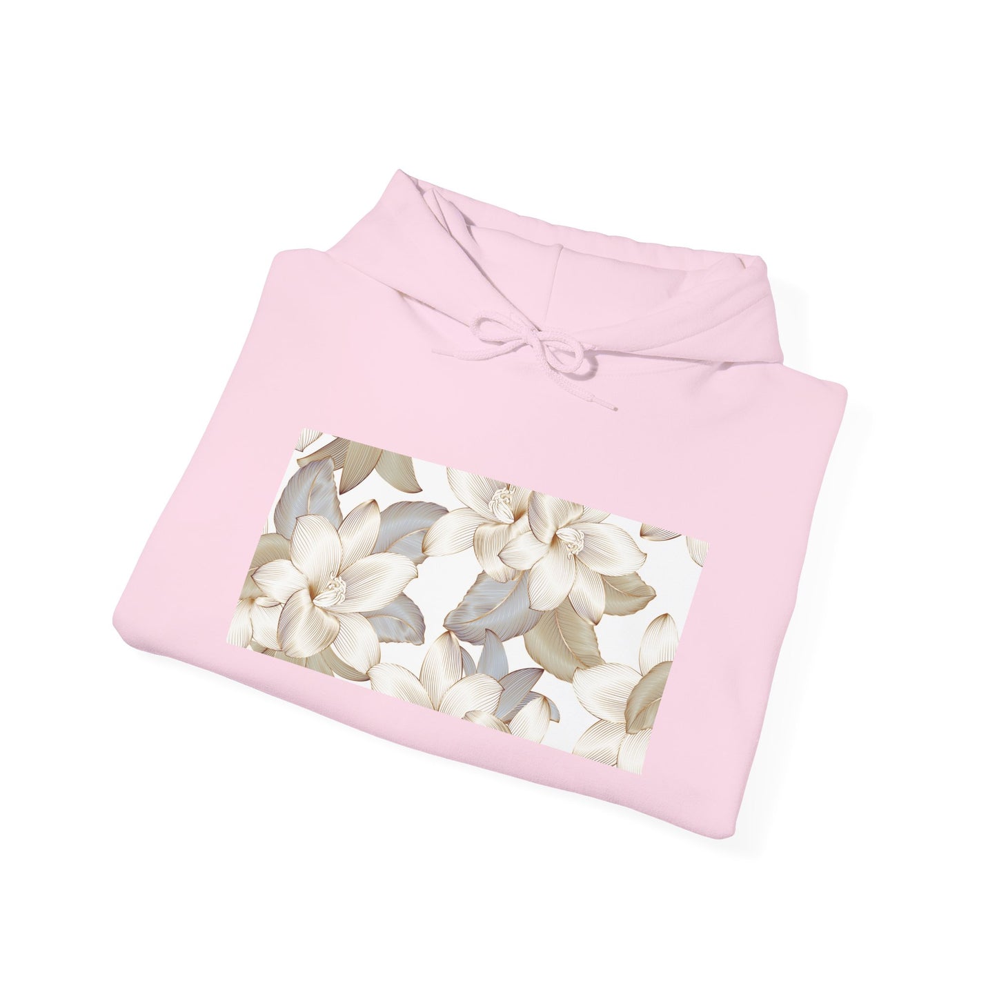 Serene Floral Unisex Hoodie | Cozy Gift for Nature Lovers, Perfect for Fall, Spring, Relaxation, and Casual Outings