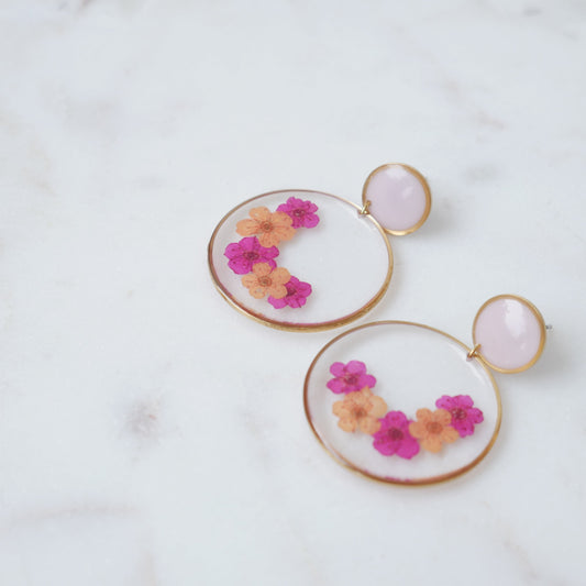 Edition Spéciale - Boucles d'oreilles duo Sofia - rond