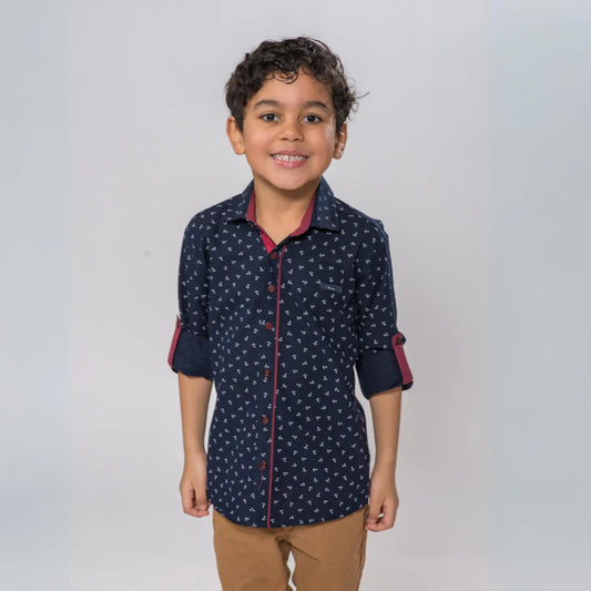 Anchor Boys Cotton Shirt-0