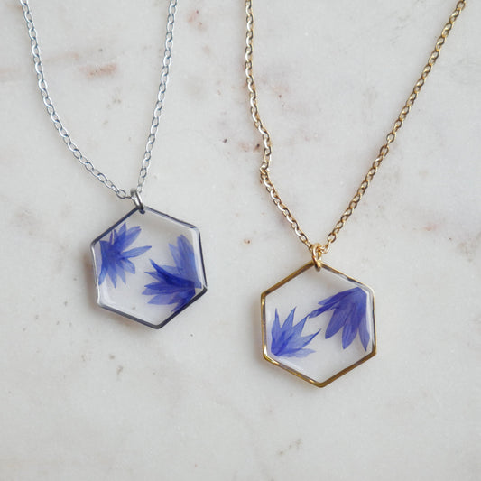 Collier Blu - hexa (moyen)