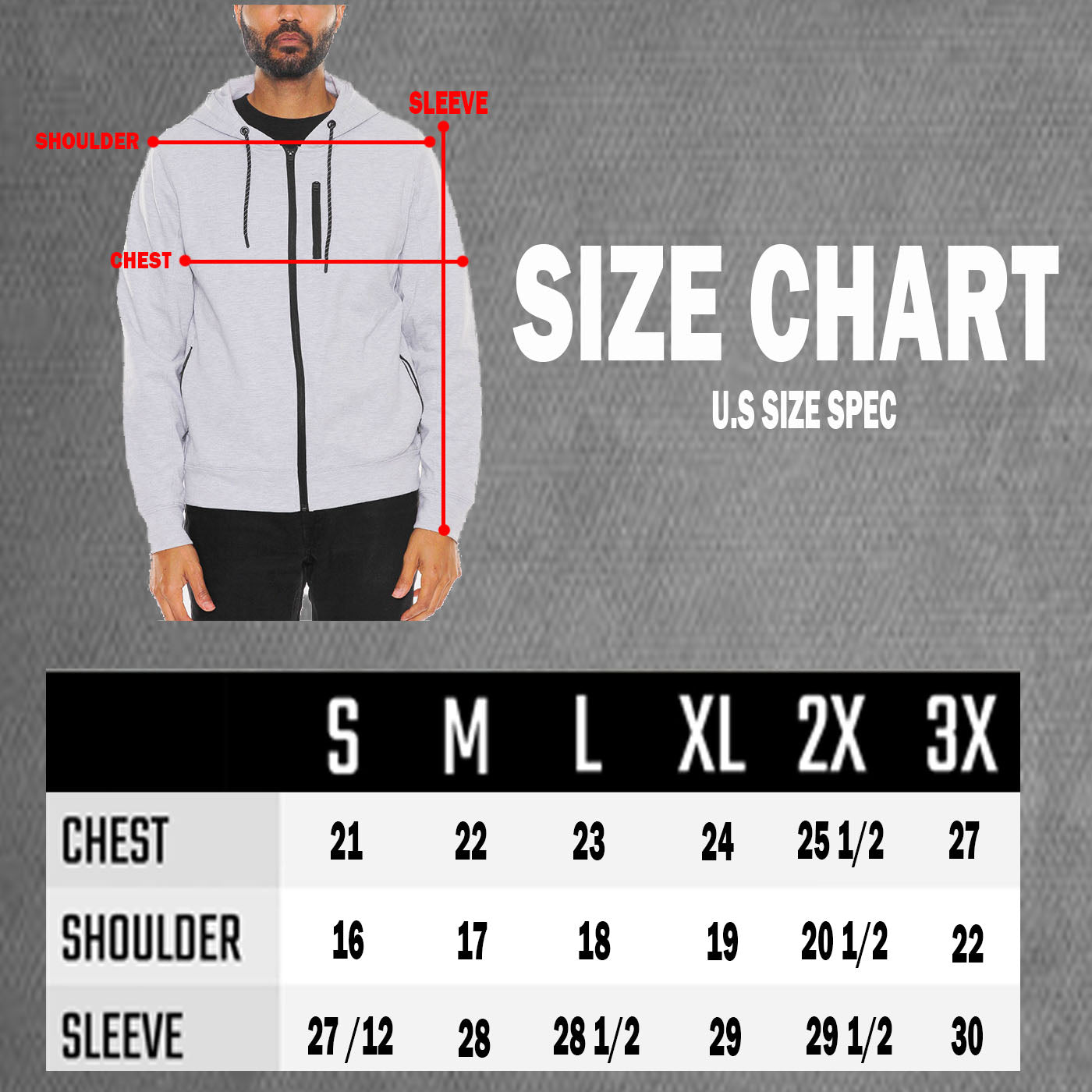 Crosstek Heathered Zip Up Jacket-1