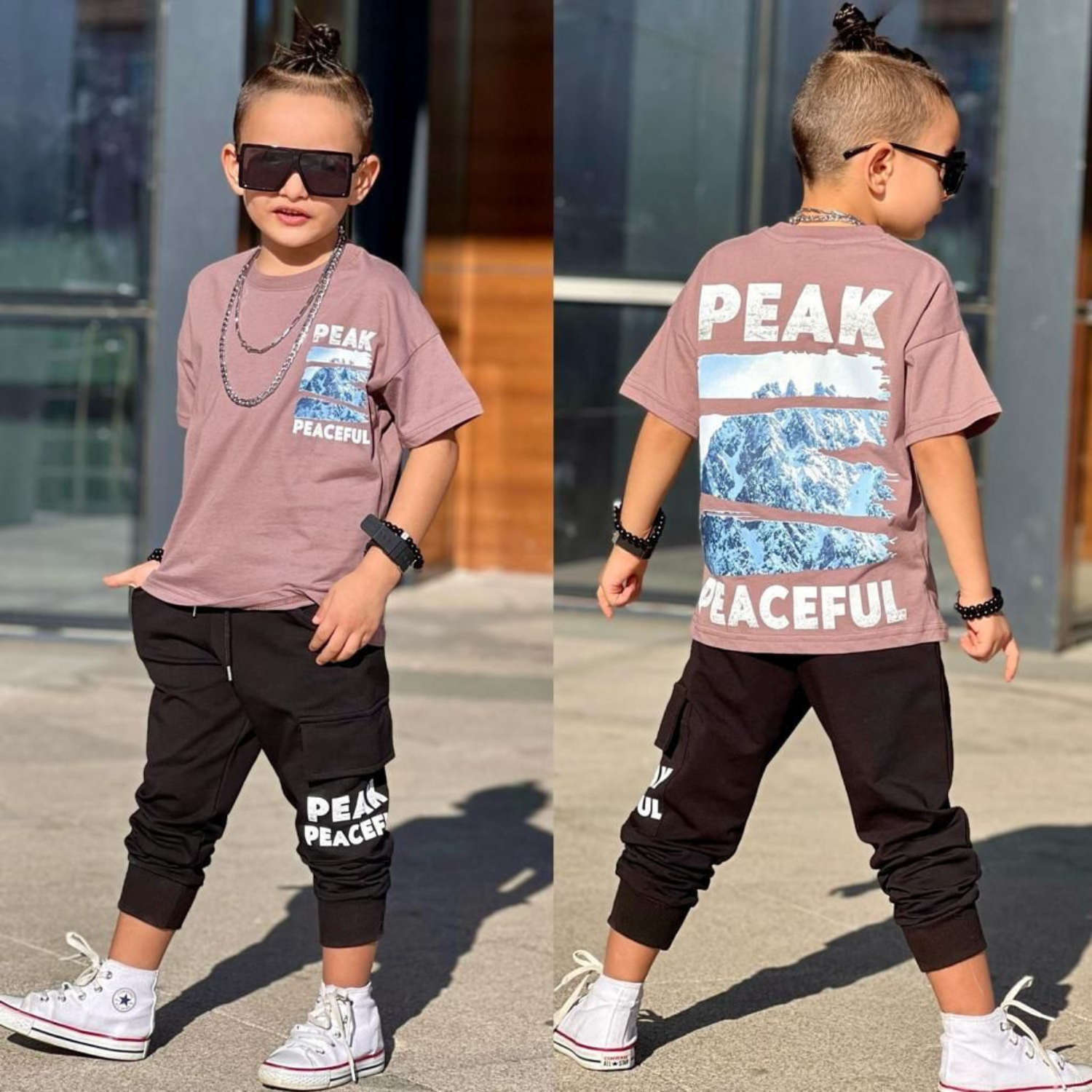 The Peak Boys Joggers Set-3