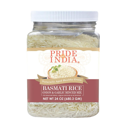 Extra Long Basmati Rice with Minced Onion and Garlic-0