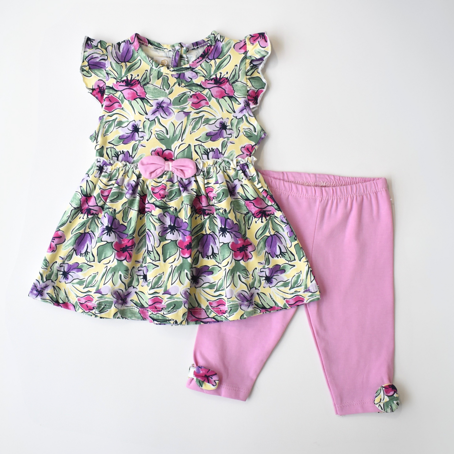 Wildflower Heart Girls Casual Set-2