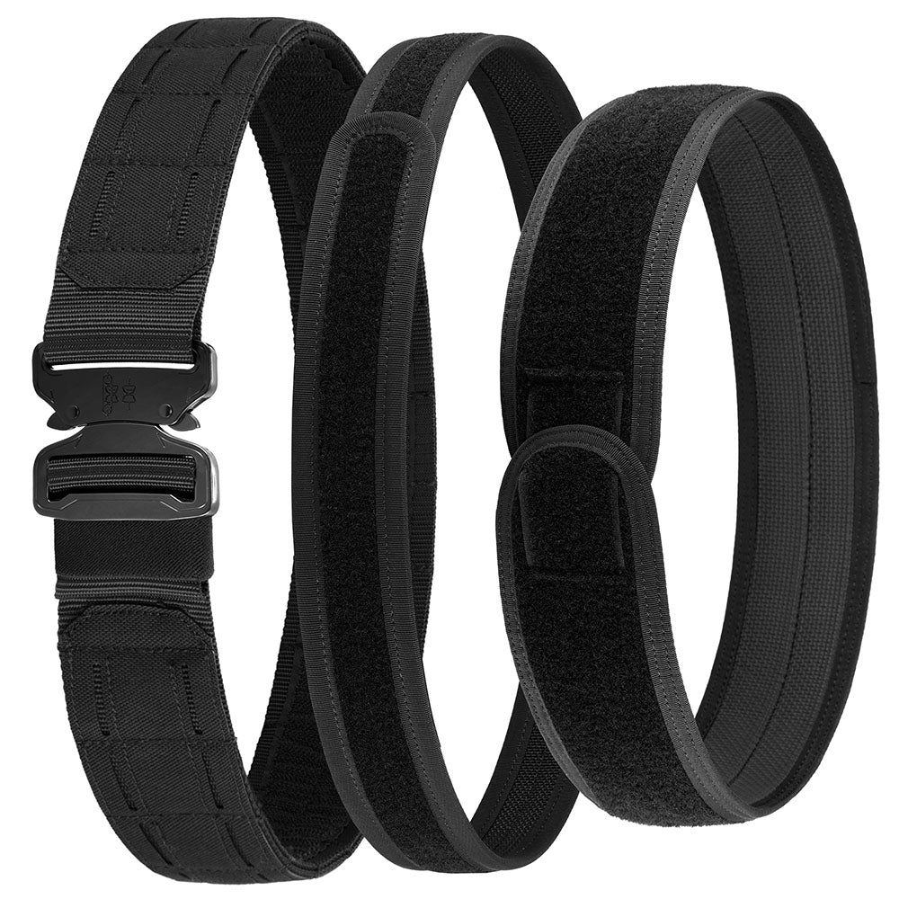 Tactical MOLLE Battle Belt with Quick Release Buckle-5