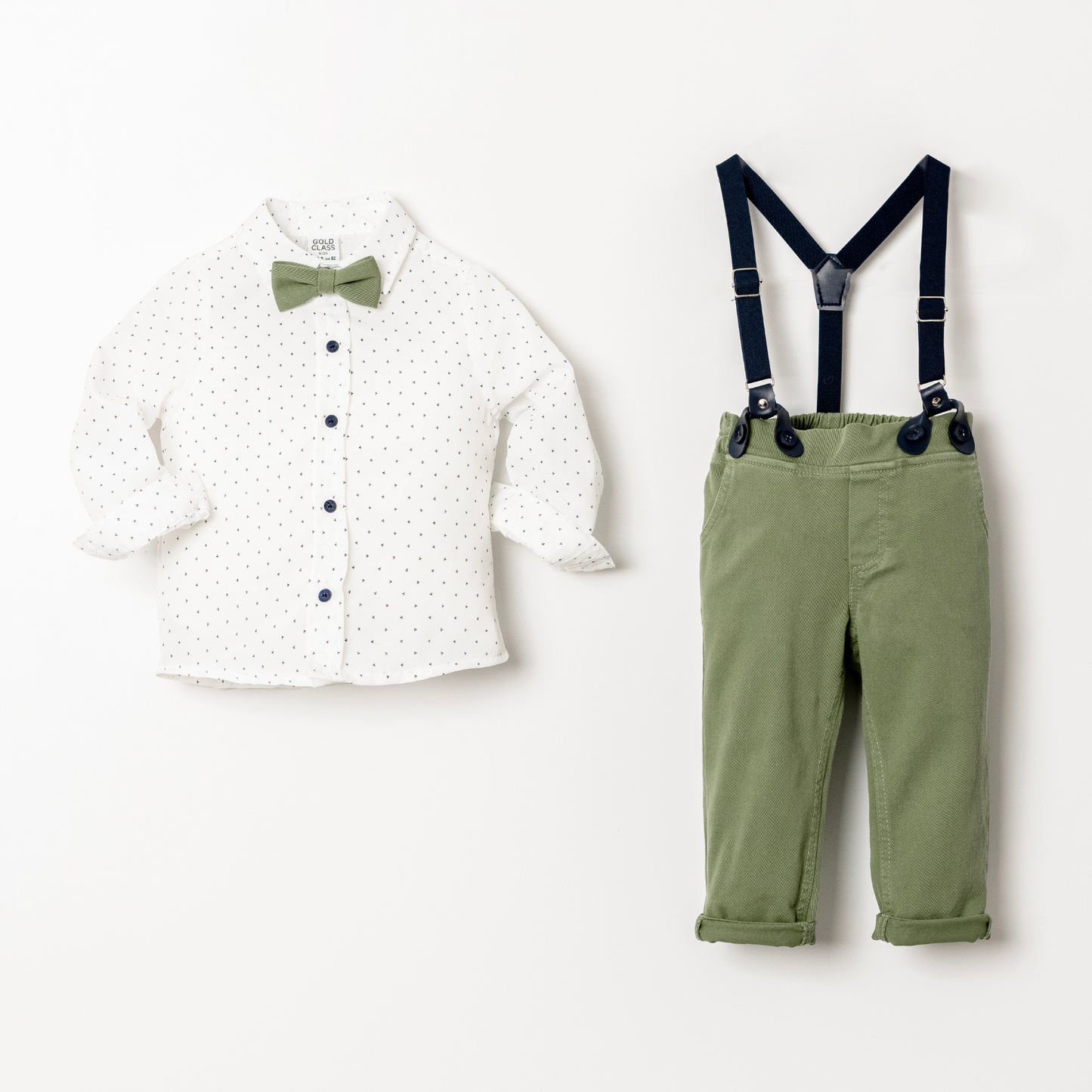 Mini Milo Formal Cotton Set-1