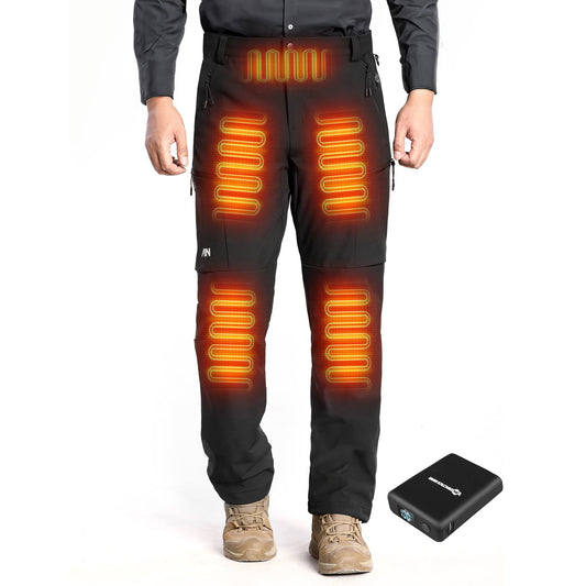 ANTARCTICA GEAR Heated Pants for Men, with 12V/20000mAh Battery-0