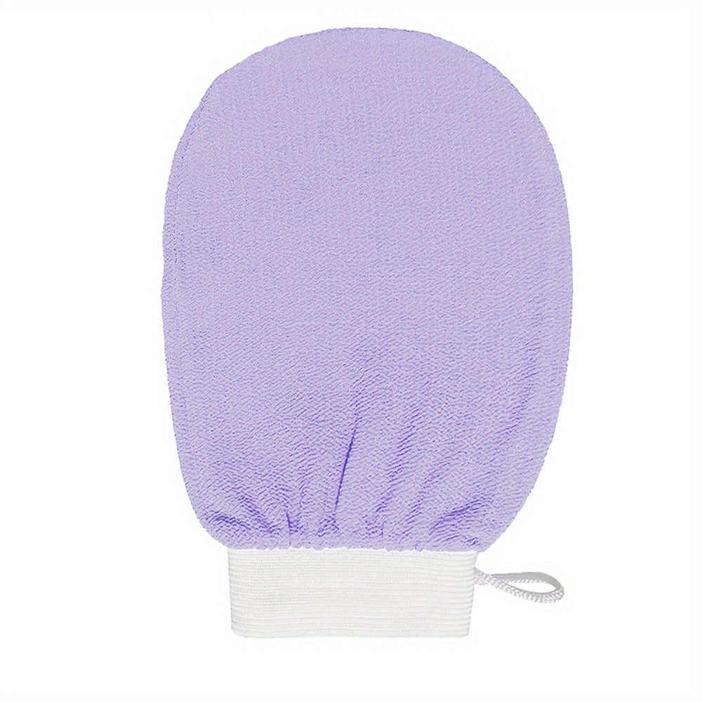 Deep Exfoliating Mitt - 100% Viscose Fiber Body Scrubber for Gentle Skin Exfoliation, Removing Dead Skin Cells and Dirt, Softening Rough Patches, and Revealing Smoother Skin Tone