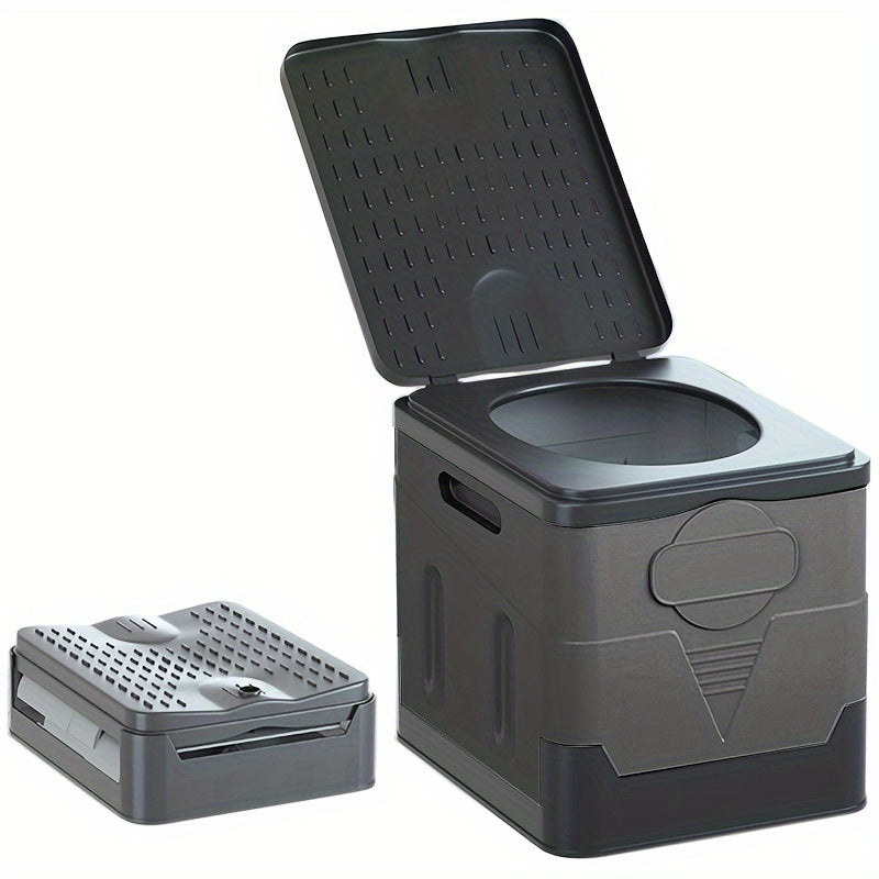 Foldable Car Toilet for Outdoor and Emergency Use-0