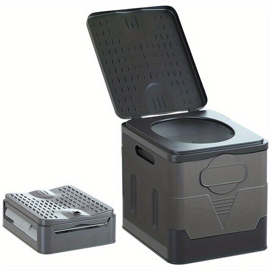 Foldable Car Toilet for Outdoor and Emergency Use-0