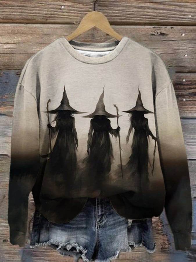 Halloween Horror Funny Women's Sweater 3D Printing