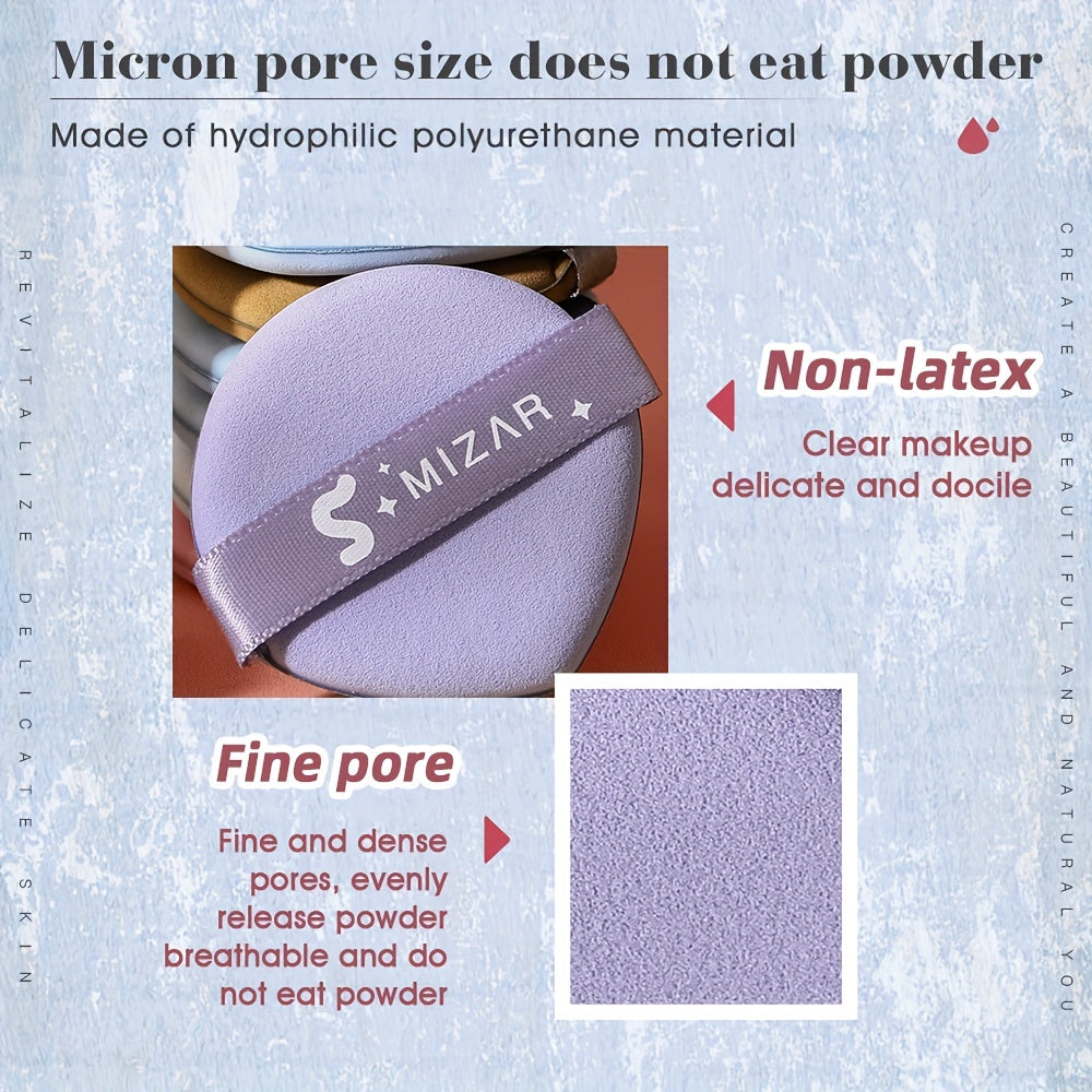 10 Pcs Air Cushion Powder Puff Makeup Sponge Wet And Dry Use Ultra Soft Facial Makeup Tool