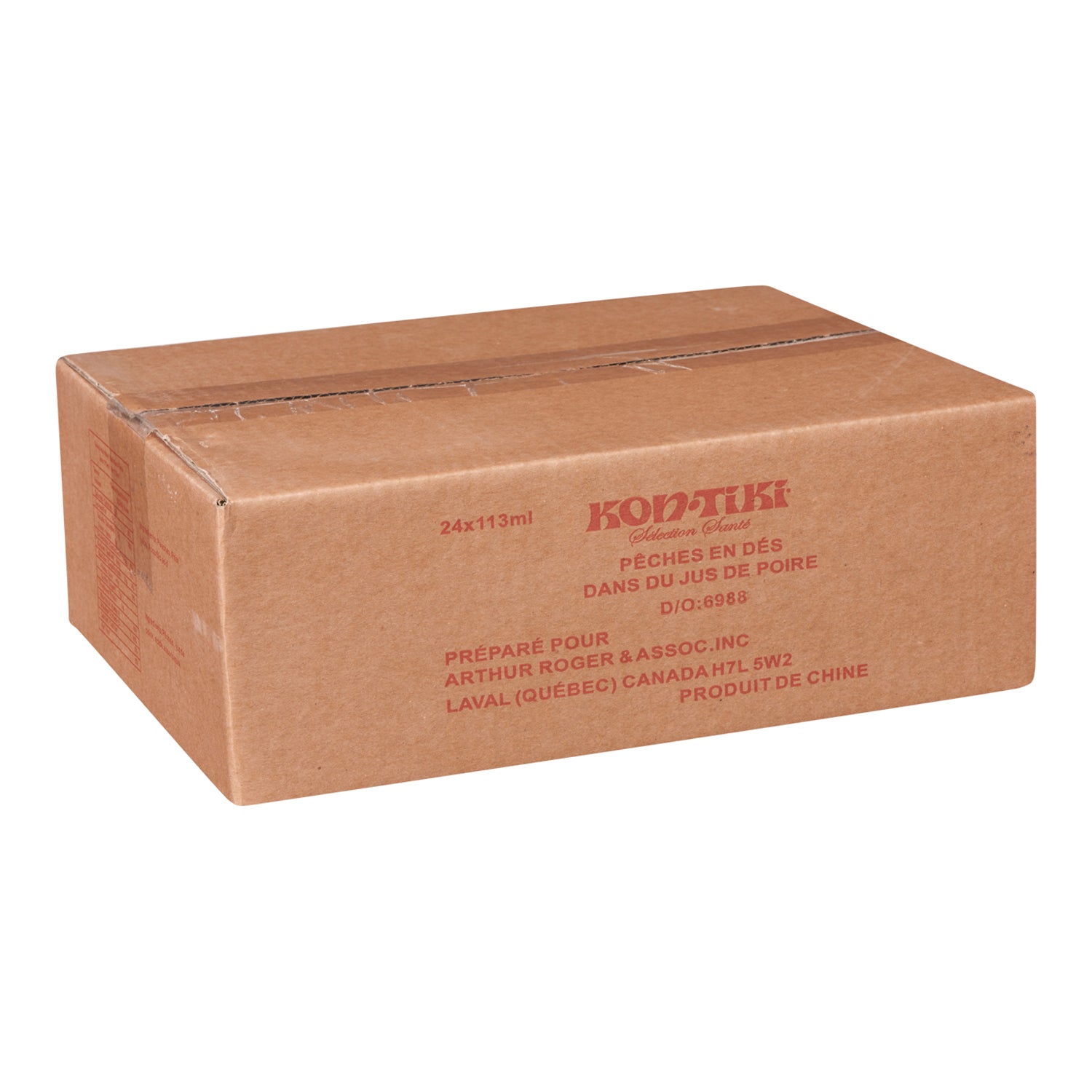 Fruit Cup Peach Diced In Juice - 24 x 113 mL - Kontiki - Restaurant and Foodservice Ingredients - Canadian Distribution-2