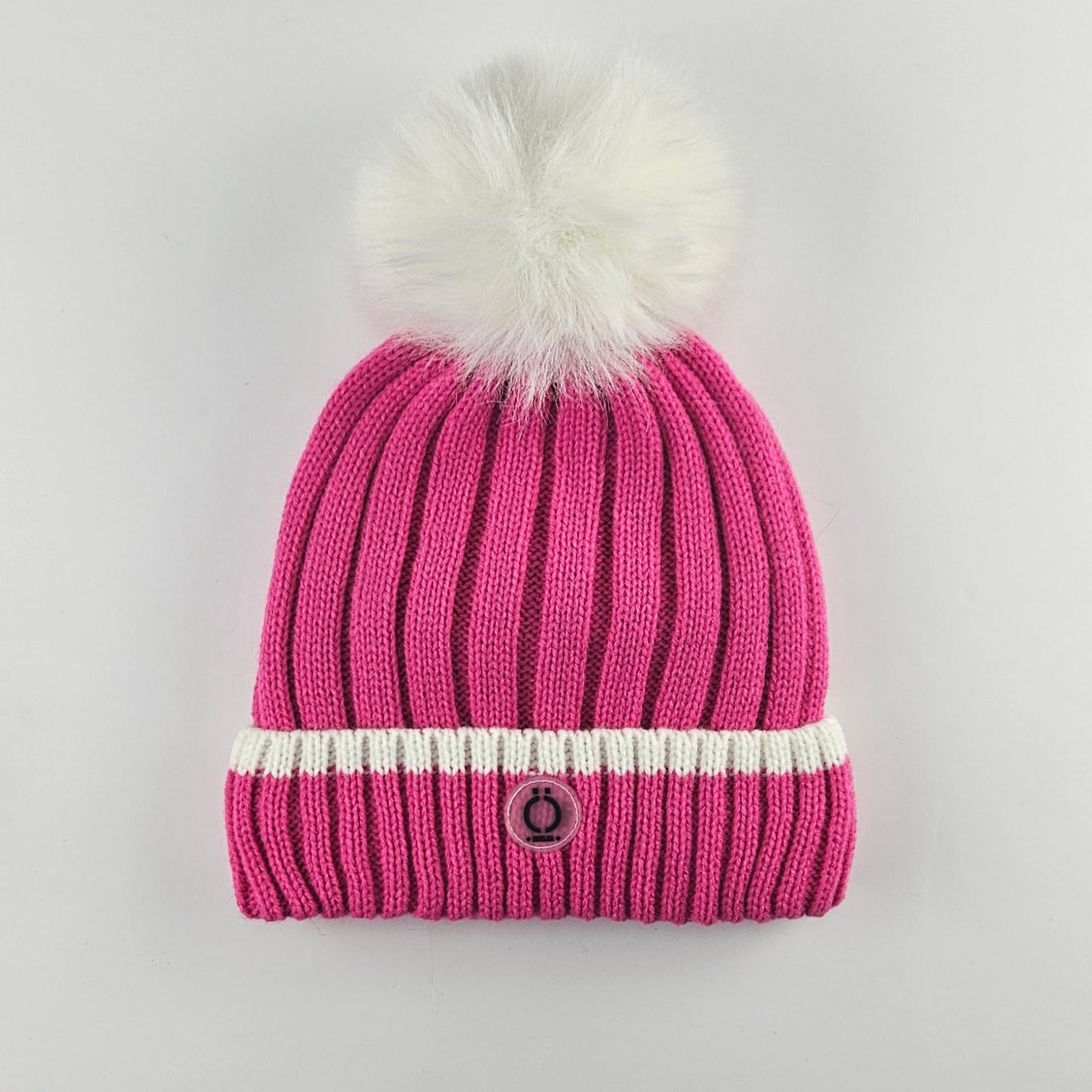 Fushia Stripe Tuque-0