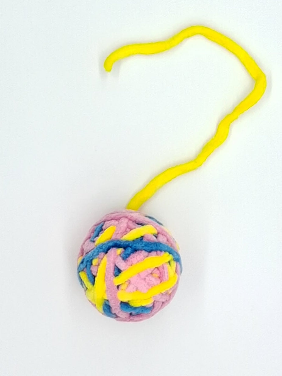 Kitty Cat Yarn Ball-5