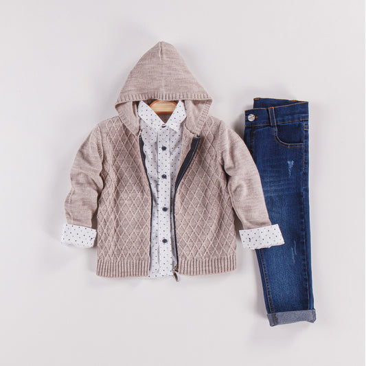 Diamond Dave Boys Casual Set-0