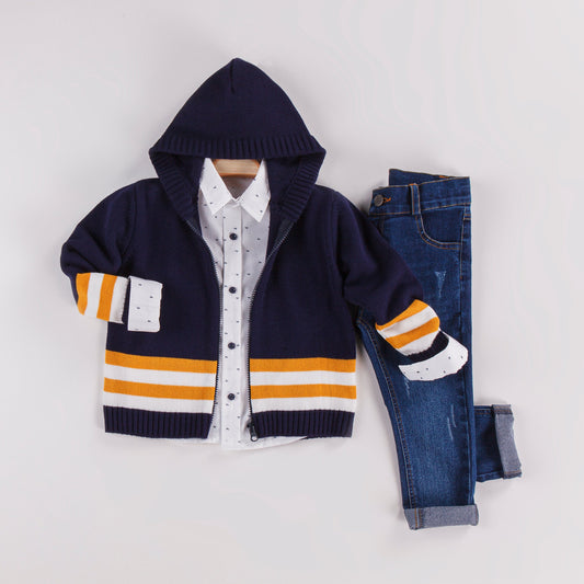 College Kid Boys Casual Set-0