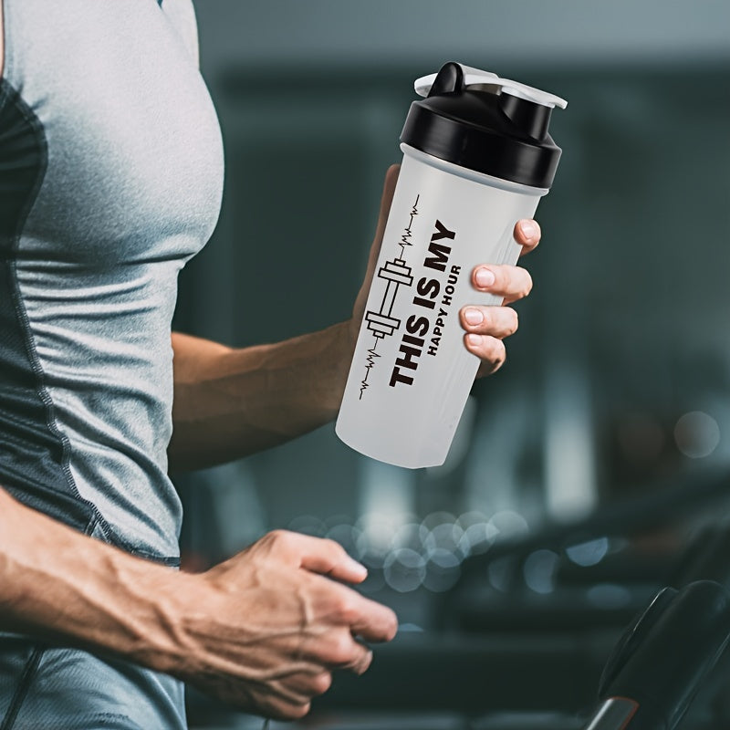 20.29oz Leak-Proof Protein Shaker Bottle for Smoothies and Fitness, BPA-Free Blender Cup for Sports and Gym Workouts