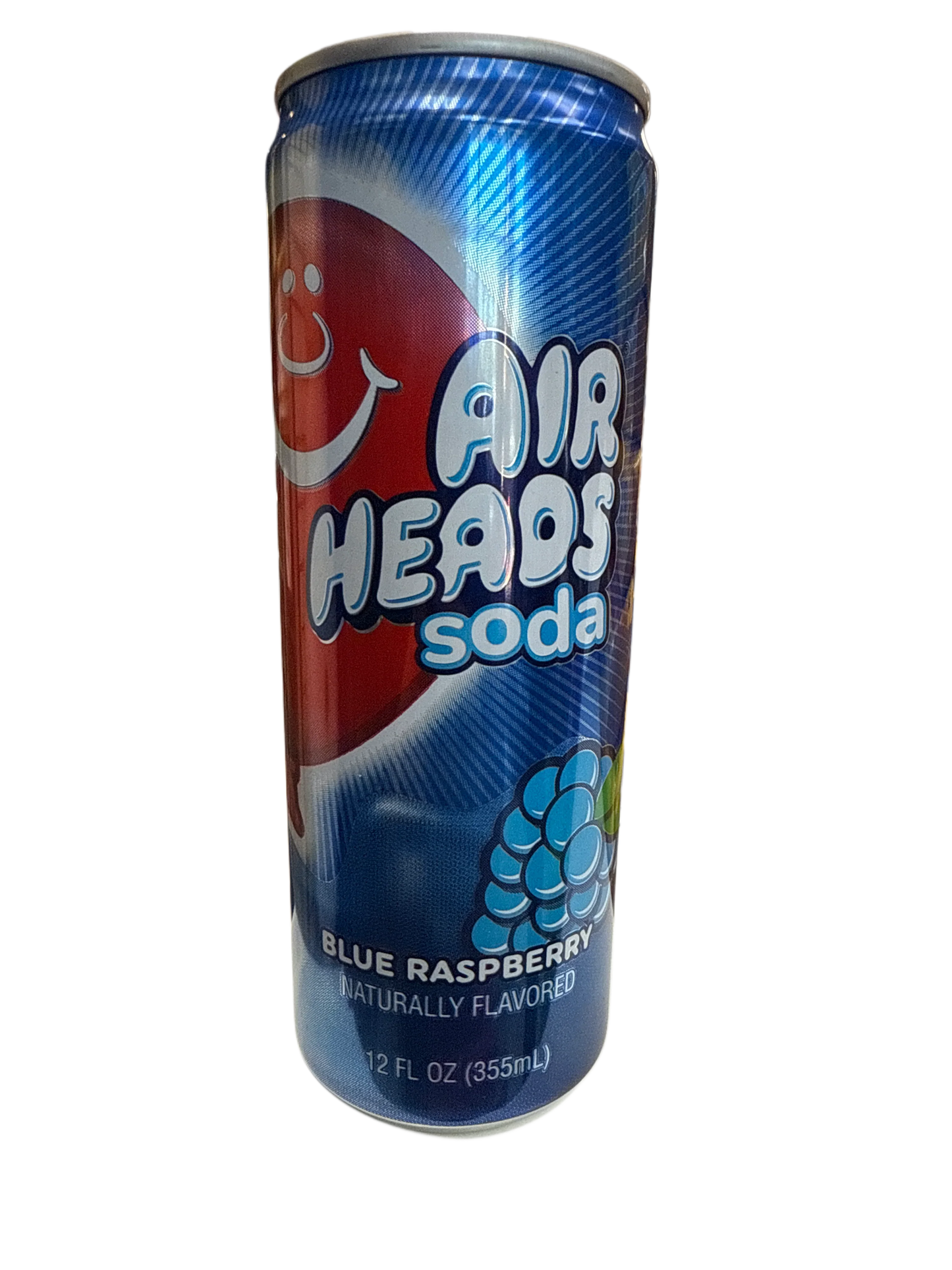 Air Heads Soda Blue Raspberry Flavour 355ML - U.S Edition