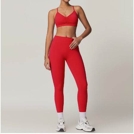 2pcs Yoga Outfit set Sport Fitness Workout Gym wear for women