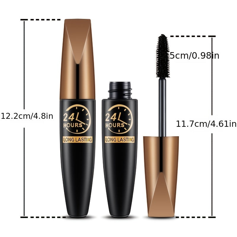 1Pcs 8D Silk Fiber Lash Mascara Waterproof Mascara For Eyelash Extension Black Thick Eye Lashes Curler Cosmetic