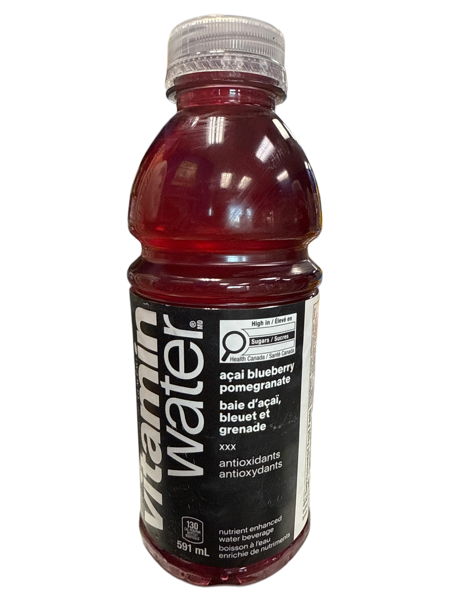 Vitamin Water Acai Blueberry Pomegranate Flavour 591ML - Canadian Edition